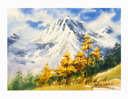Gallery Of WaterColor Painting By Sofia Wu Mei - China