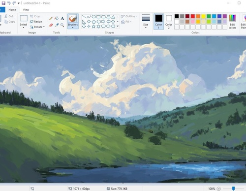Gallery Of Drawing With Windows Paint By Christian Young - USA_1