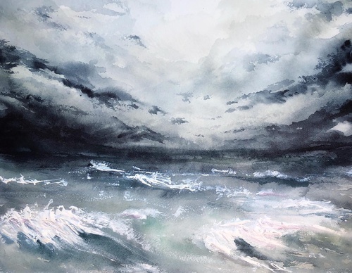 Gallery of Watercolor painting by Karlyn Shahnazarian-Canada