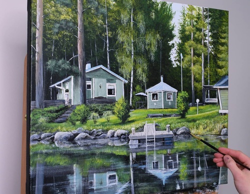 Gallery Of Painting By Tomi Anttila - Finland