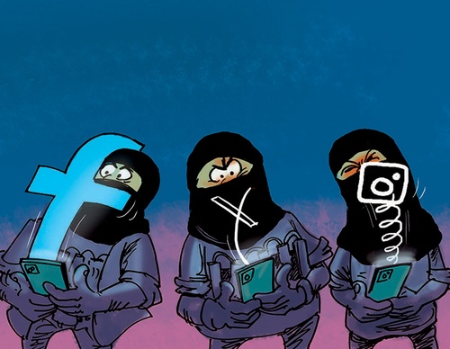 terror online cartoons