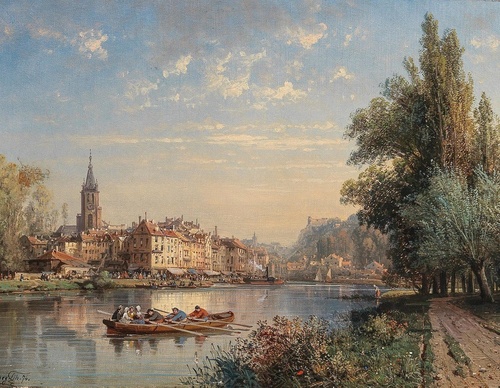 Gallery Of Painting By Charles Kuwasseg-France