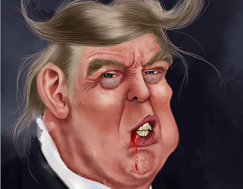 Gallery of Caricature of the 2nd Trumpism International Contest