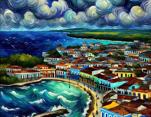 Galeria de ilustrações de Sander van der Horst - Nova Zelândia