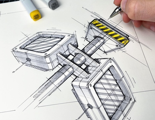 Gallery Of Design Sketching By Marius Kindler - Germany