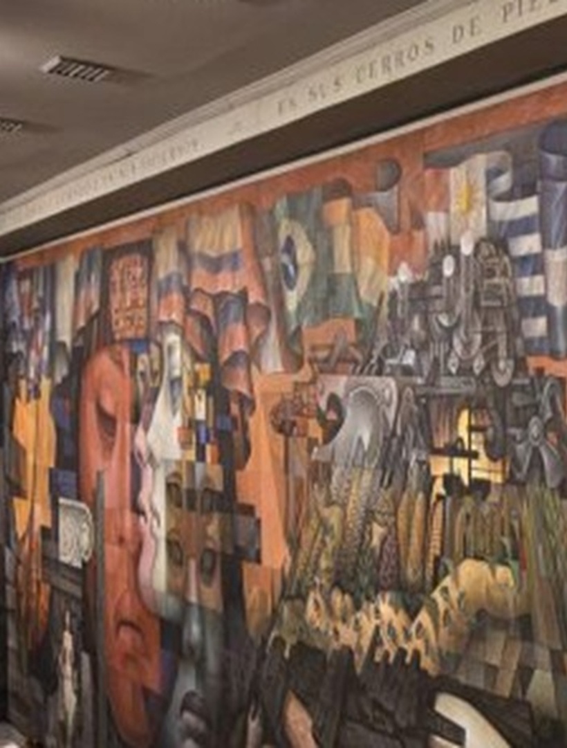 60 Years of the Mural "Presence of Latin America"