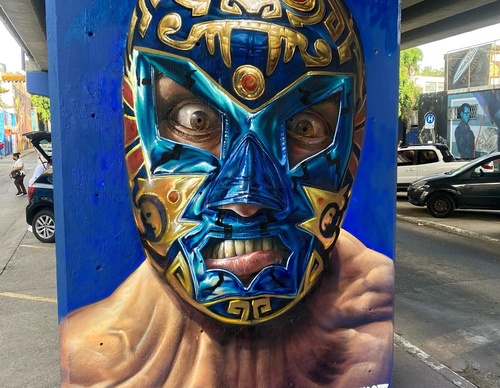 Galería de arte callejero de Zhot Rnk - México