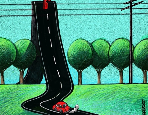 Galería de caricaturas de Marcelo Chamorro – Ecuador