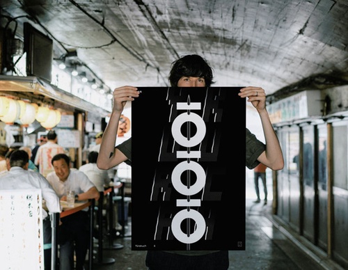 Gallery of Typographic Posters by Julien Mercier, Swiss Graphic Designer Living and Working in Tokyo, Japan