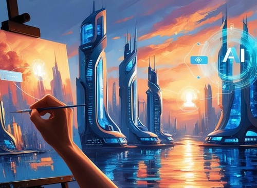 Works of the Future: Art and AI as Co-Creators