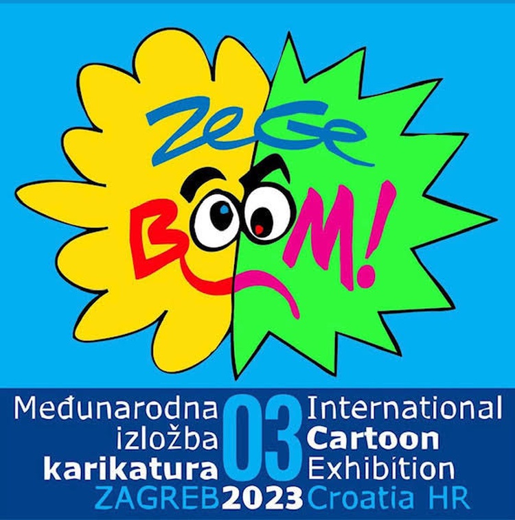 3ª Exposição Internacional de Cartoon "ZEGEBOOM", Croácia, 2023