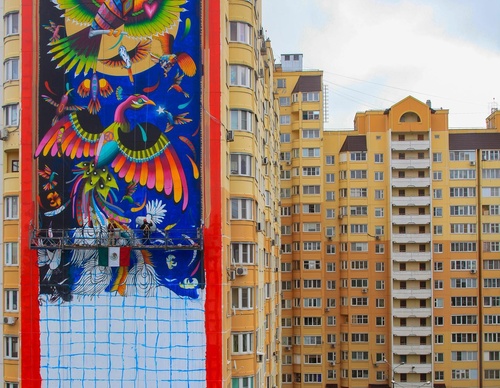 Galería de arte callejero de Spaik - México