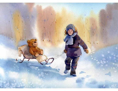 Gallery of Watercolor painting by Ekaterina Pahomova