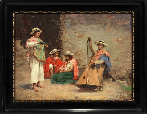 Galeria De Pintura De Cesar Villacres - Equador
