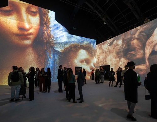 Immersive Arts Laboratory opens in downtown São Paulo with works by Da Vinci