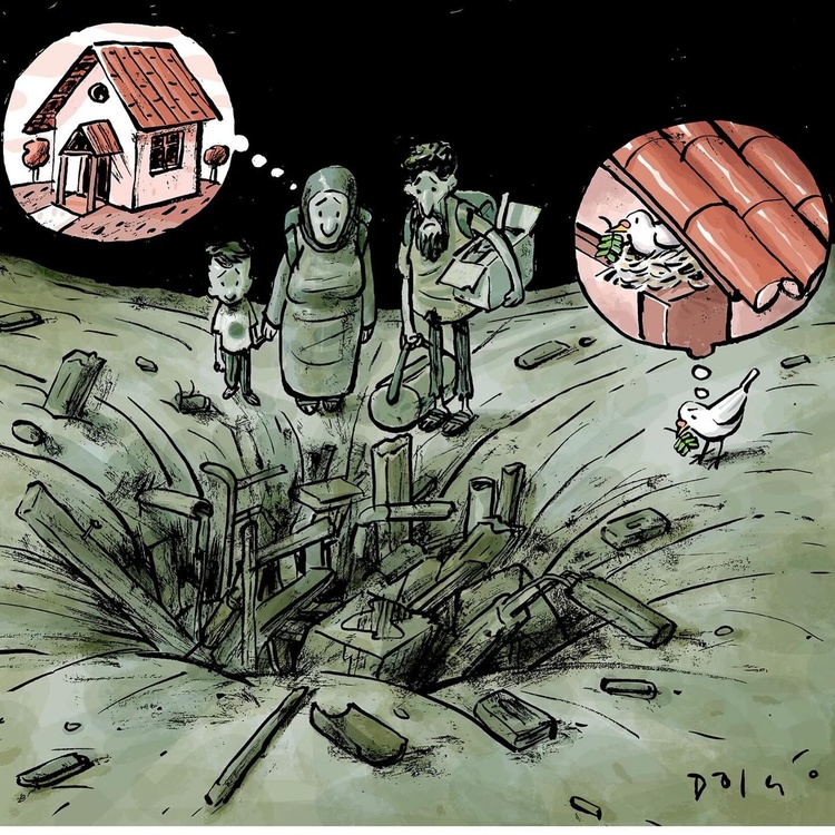 Gaza by Dalcio Machado -Brazil
