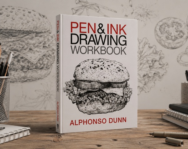 Pen and Ink Drawing Workbook by Alphonso Dunn