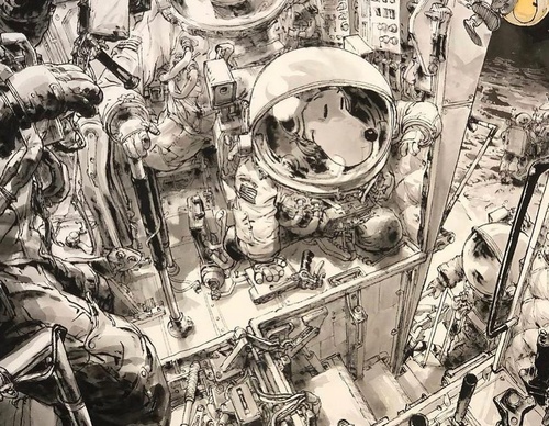 Gallery of Drawing by Kim Jung Gi US
