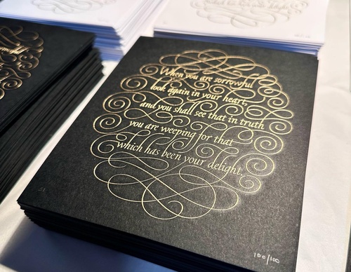 Gallery Of Calligraphy By Seb Lester - United Kingdom