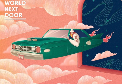 Galería de ilustraciones de Steve Aparicio - El Salvador