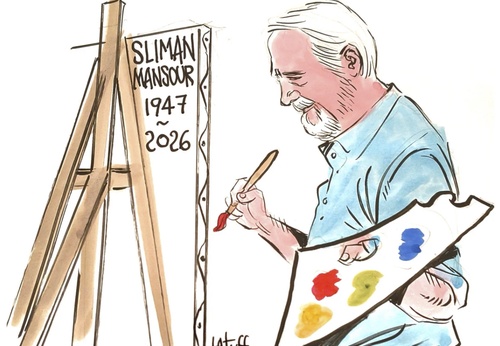 Sliamn Mansour by Carlos Latuff from Brazil