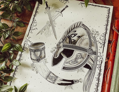 Galería de dibujos de The Little Wilderness - Inglaterra