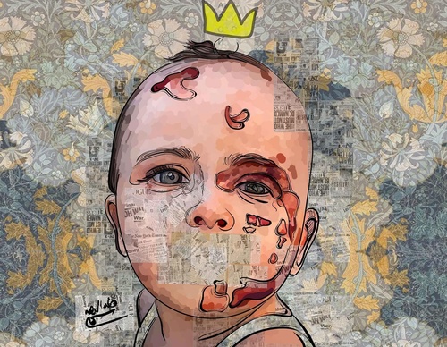 Gallery Of Illustration For Gaza By Abdelrahman Sharaf - Egypt