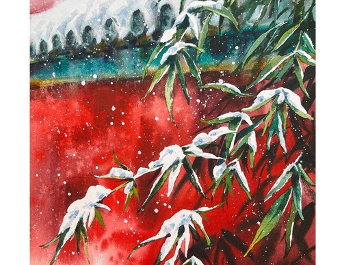 Gallery Of WaterColor Painting By Sofia Wu Mei - China