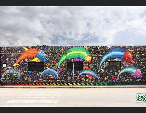 Galería de arte callejero de Spaik - México