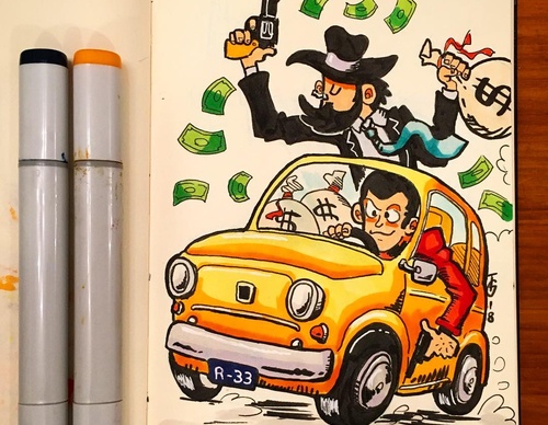 Galería de ilustraciones de Tony Ganem - Argentina