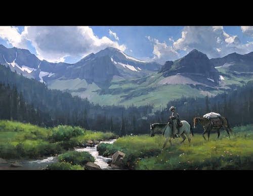 Gallery Of Oil Painting By Dave Santillanes - USA
