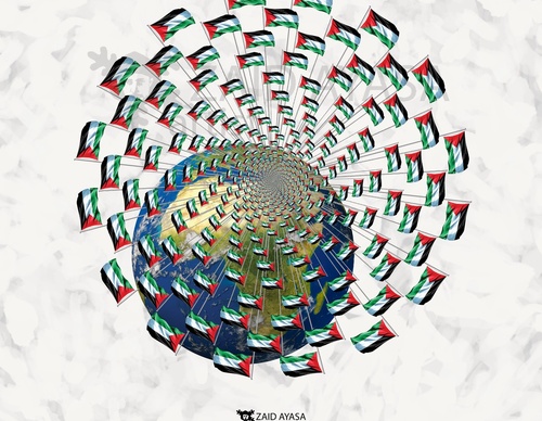 Galería de ilustraciones de Zaid Ayasa - Palestina