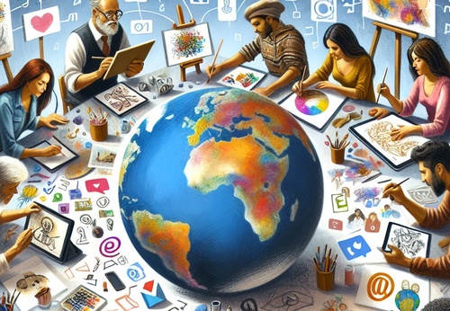 A Nova Tela: A Arte Digital e a Conexão Através das Mídias Sociais