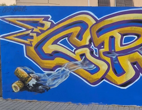 Galería de arte callejero de Nauni - España