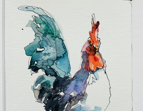 Gallery Of Watercolor Painting By Geremia Cerri - Italy