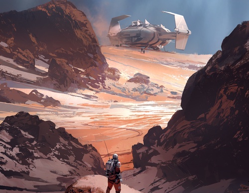 Galería de ilustraciones de Sparth - EE. UU.