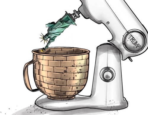 Galería de caricaturas de Marcelo Chamorro – Ecuador