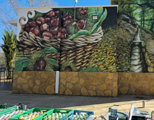 Galería de arte callejero de Nauni - España