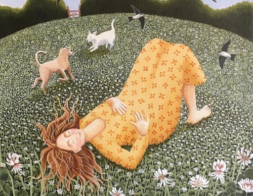 Galeria de ilustrações de Lucy Almey Bird da Inglaterra
