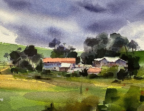 Galeria de pinturas em aquarela de Tere Lojero – México