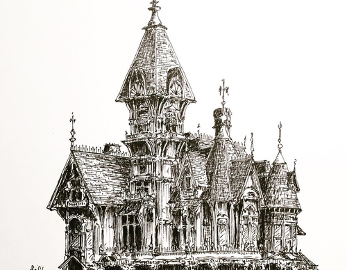 Gallery Of Sketching By Jesse Spencer Smith - USA