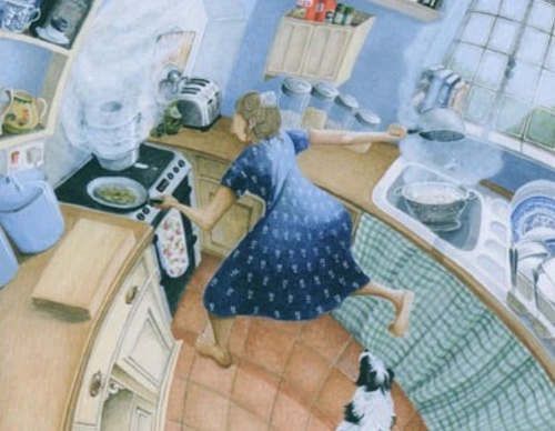 Galeria de ilustrações de Lucy Almey Bird da Inglaterra