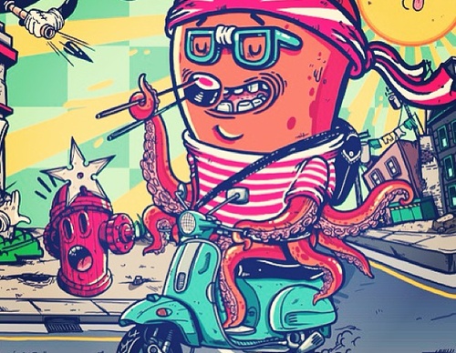 Gallery Of Illustration By Mad Kobra - Dominican Republic