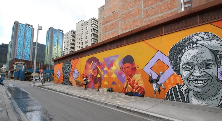 Colombia: El muralismo como voz social y reconstrucción histórica