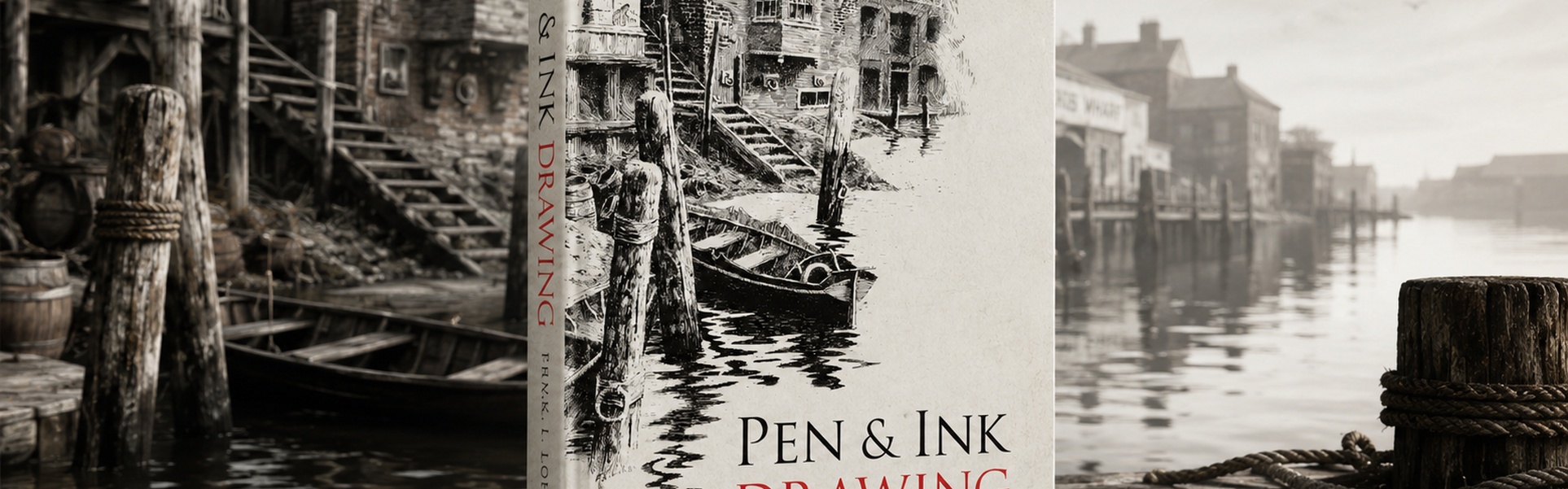 Pen and Ink Drawing by Frank J. Lohan