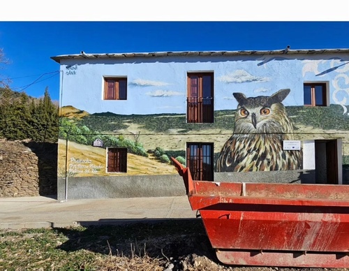 Galería de arte callejero de Nauni - España