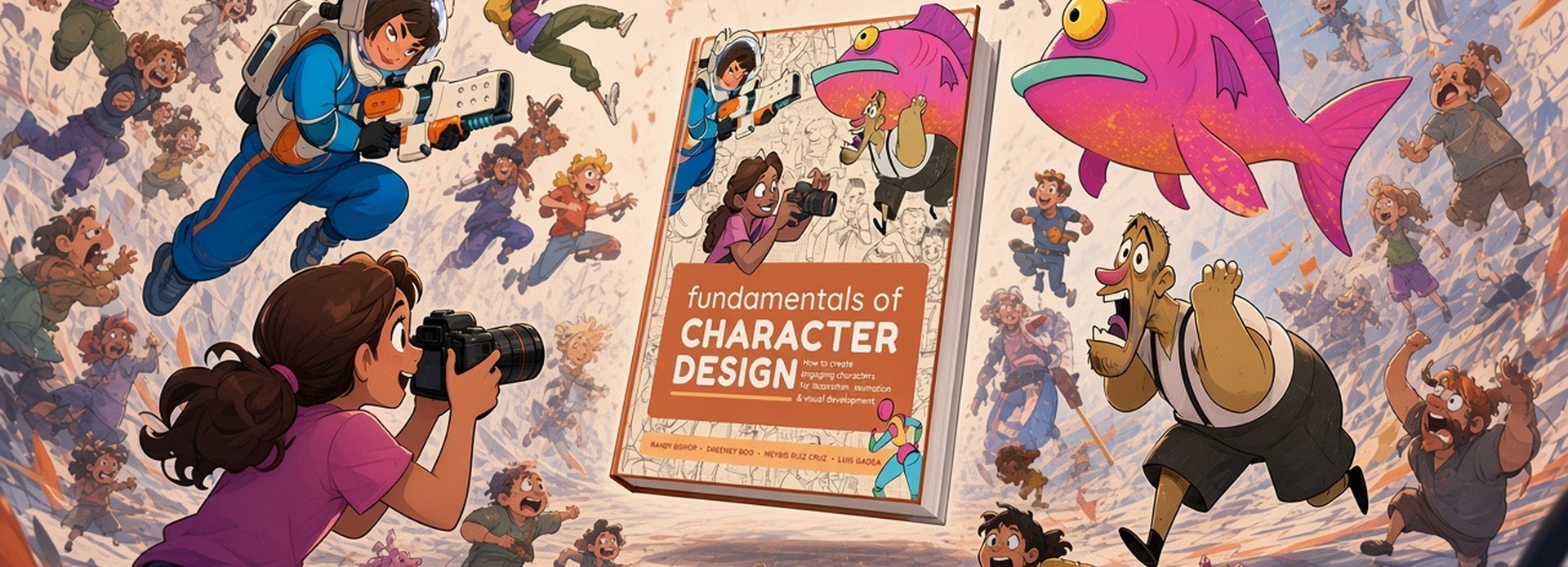 Fundamentals of Character Design: How to Create Engaging Characters for Illustration, Animation and Visual Development by 3dtotal Publishing