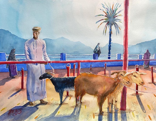 Galería de ilustraciones de Amjed Alsiyabi - Omán