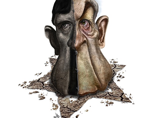 holocide caricature