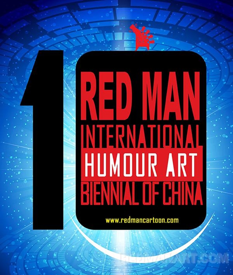 Décima Bienal Internacional de Arte del Humor “RED MAN” en China